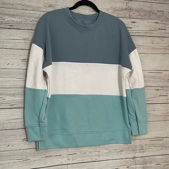 Unbranded Colorblock Pullover Sweatshirt Size L - Picture 2 of 5